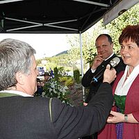 Präsentation Himbeersekt