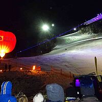 Apfel im Schnee