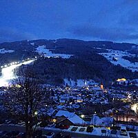 Apfel im Schnee