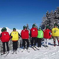 Apfel im Schnee