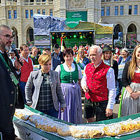 Die Steirische Apfelstraße beim Steiermarkfrühling in Wien